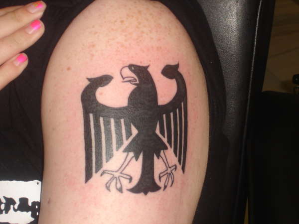 German Eagle Tattoo Designs