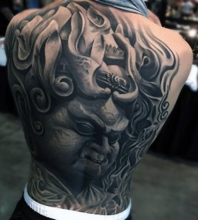 goblin portrait tattoos for men goblin portrait tattoos for men