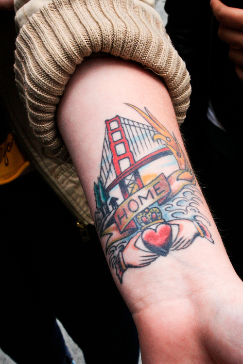 Unique SF Bridge Tattoos