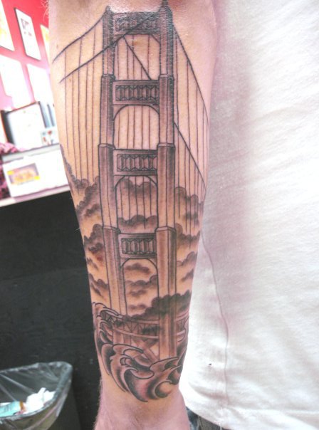 Glamorous Golden Gate Bridge Tower
