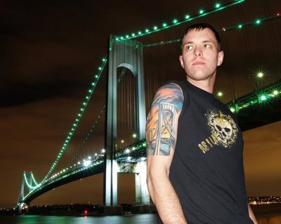 Awesome Verrazano Bridge Tattoo