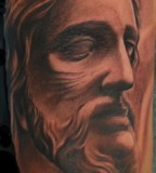 Jesus Face Drawing by Goodfellas italian artist