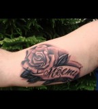 Beautiful Rose Tattoo Design for Girl from Goodfellas Tattoo Art Studio 