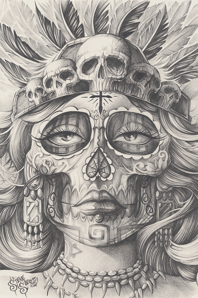 ARTE Tattoo Drawing BY STEVE SOTO