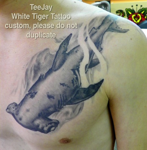 Imaginative Hammerhead Shark Tattoo