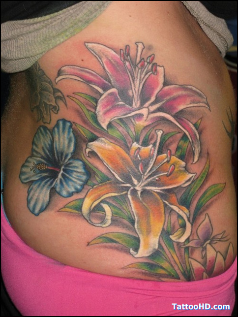 Flower Hibiscus Tattoos Meaning