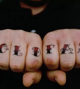 hold fast finger tattoos for men hold fast finger tattoos for men