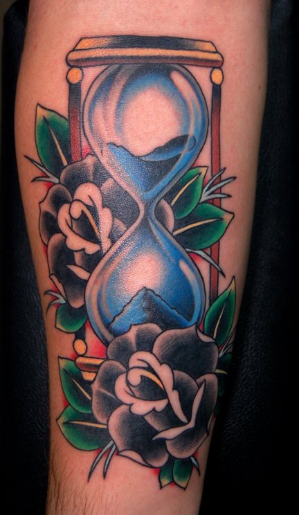 Best Hourglass Tattoo Design