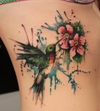 Perfect Hummingbird Tattoo Art
