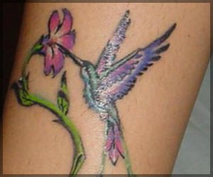 Tatto Design Of Tribal Hummingbird Tattoo Tattoodesignsideas