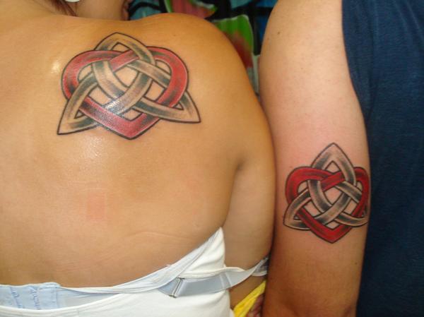 Matching Tattoos Husband And Wife Photos From Tattoos By Mike
