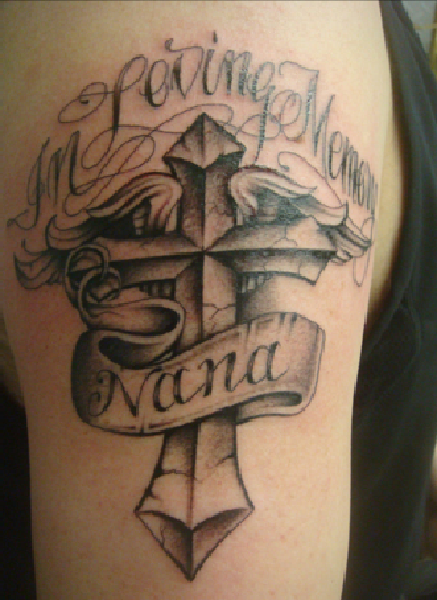 In Loving Memory Ace Tattoo Design Picture
