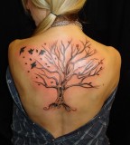 Remarkable Upper Back Tattoo Design Idea