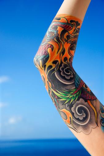 Beautiful Painful Inner Arm Tattoo Design for Men