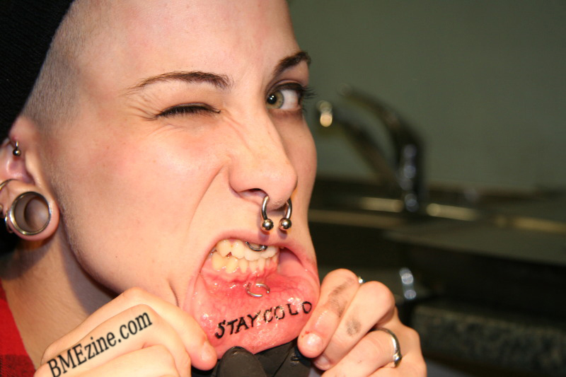 Inner Lip Tattoos