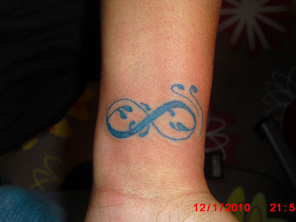 Remarkable Wrist Infinity Symbol Tattoo Designs