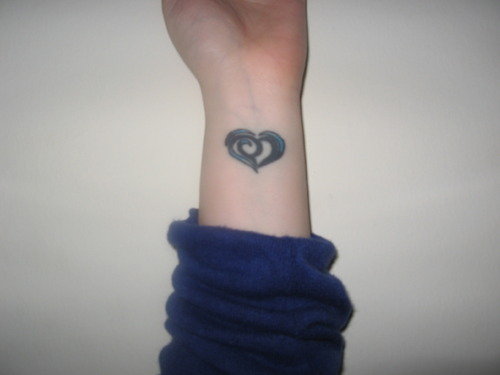 Wrist Love Tattoo Designs