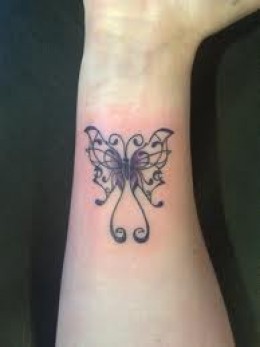 Butterfly Wrist Tattoo Design Ideas