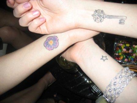 Glamorous Wrist Tattoos For Girls