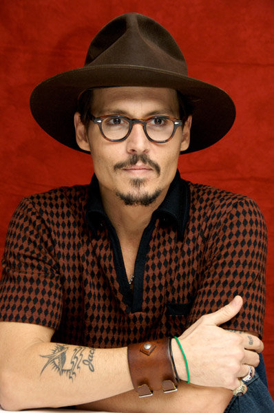 Celebrity Tattoos Johnny Depp In A Photo