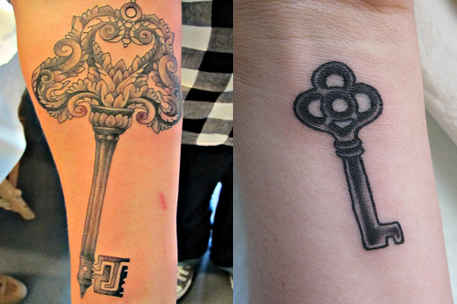 Wonderful Key Tattoos Designs Ideas by Thomas Hooper for Men