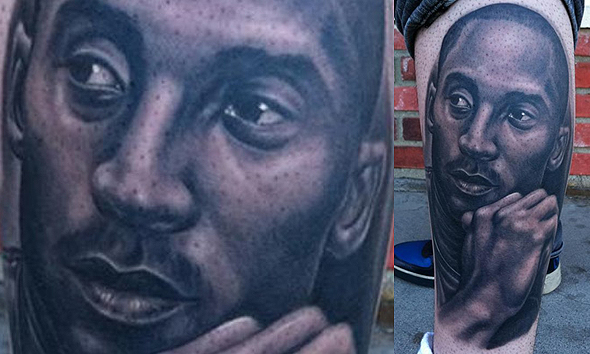 Crazy Kobe Bryant Tattoo