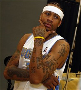 Allen Iverson Tattoos