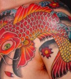 Red Koi Fish Tattoos Design And Inspiration