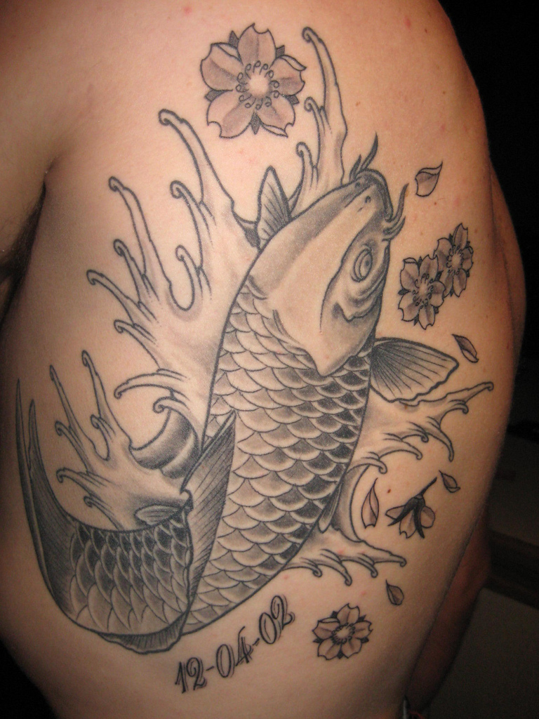 Fantastic Koi Fish Tattoo Designs For Women