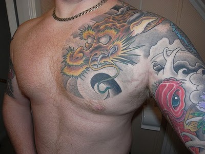 Chest Tattoo Fish Design Inspiration