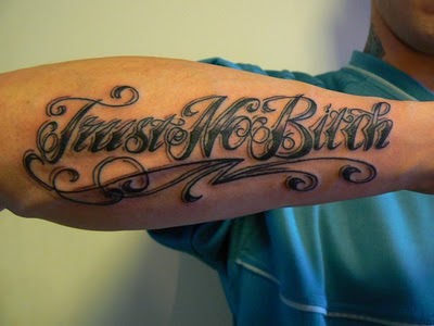 Tattoos 3D Letter Tattoo Designn Photo