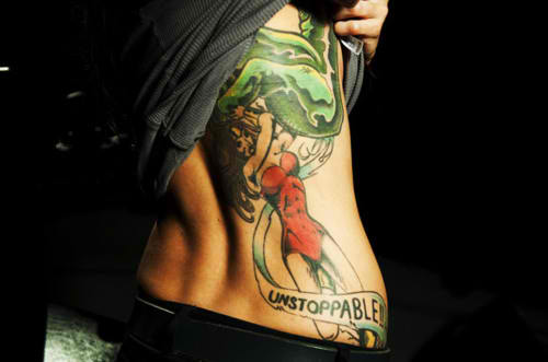 Lights Poxleitner Wonder Woman Heroes Tattoo
