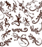 Free Download Lizard Tattoo Foot Tattoo Tattoo Design14653