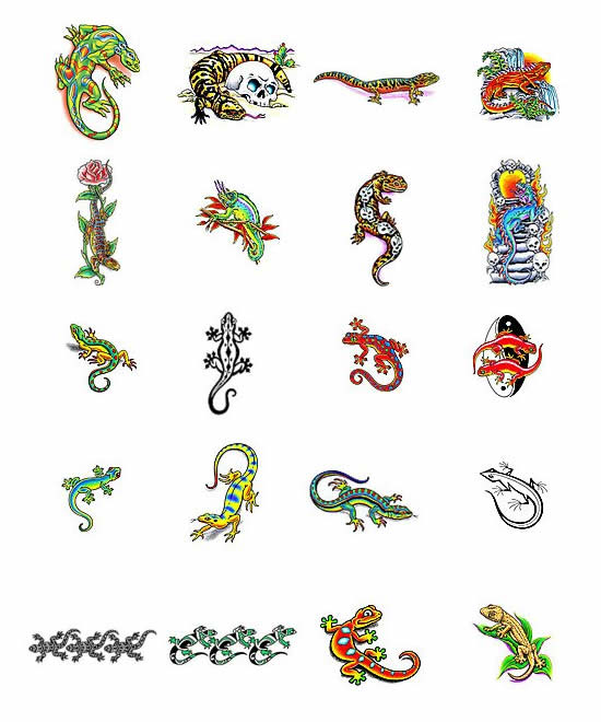 Lizard Tattoos What Do They Mean Lizard Tattoos Designs