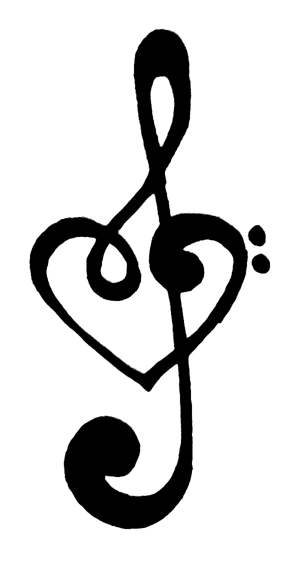 Music Love Tattoo Sketch