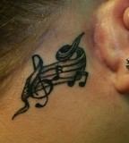 Awesome Music Note Tattoos