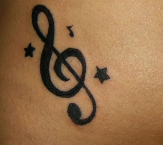 Music Note Tattoos Photo