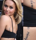 Hayden Panettiere Tattoo Photo