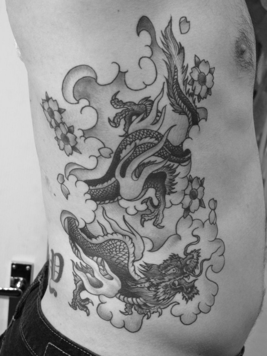 Healed Tattoo Done In Edinburg Scotland
