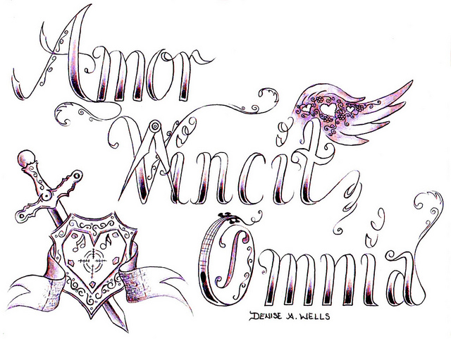 Love Conquers All Tattoo Design By Denise A Wells