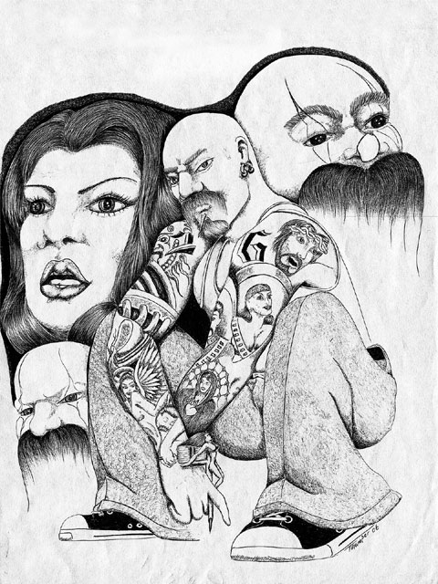 Raymond Vigil Man With Tattoo Photo 2