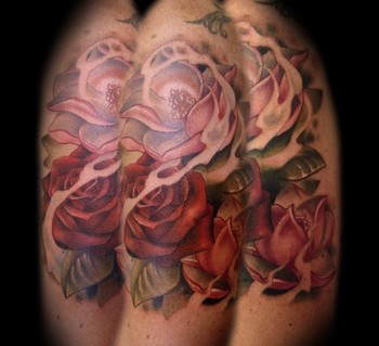 Kelly Doty At Ink Amp Dagger Tattoo Tattoos Flower Rose And