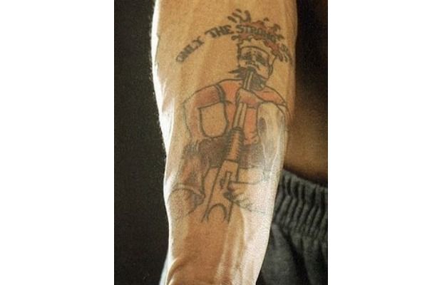 Marquis Daniels Joker Tatttoo is Weird Nba Tattoos