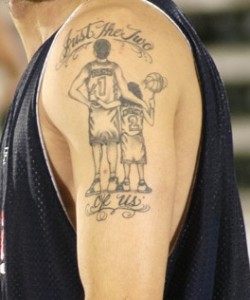 Marquis Daniels Suicide Tattoo