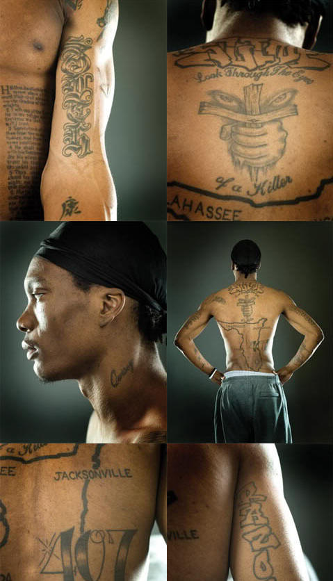 Marquis Daniels Details Tattoos