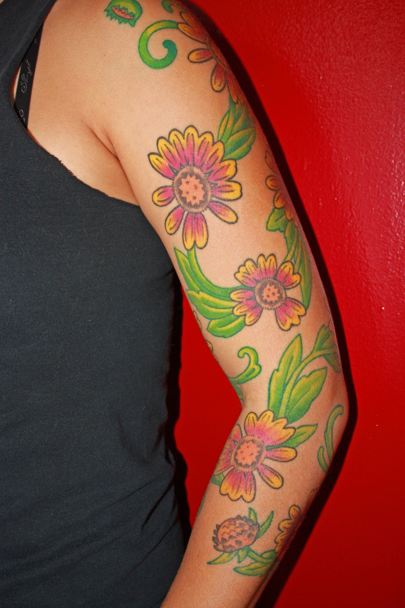 Indian Blanket Tattoo