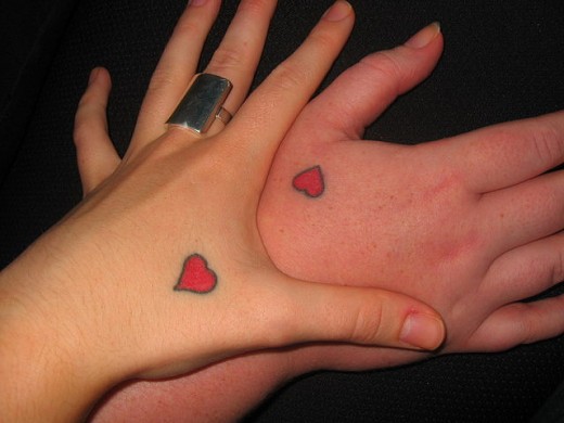 Unique Love Tattoo Designs For Couples