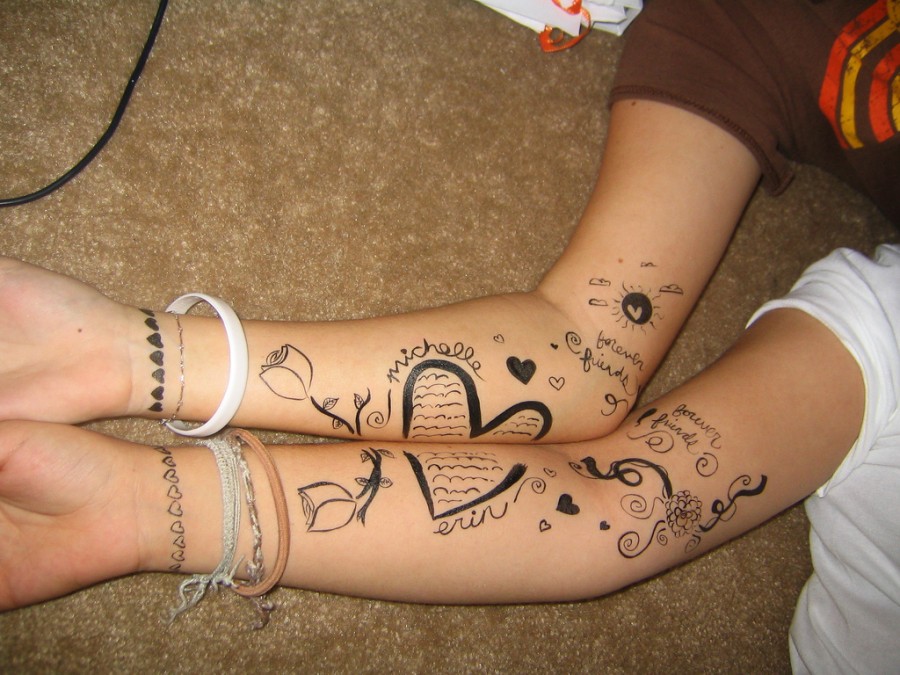 Best Friend Tattoo Designs