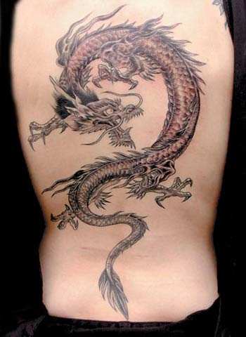 Fantasy Dragon Tattoo Symbolism