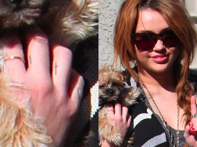 Miley Cyrus Tattoos Pictures Krazy Fashion Rocks